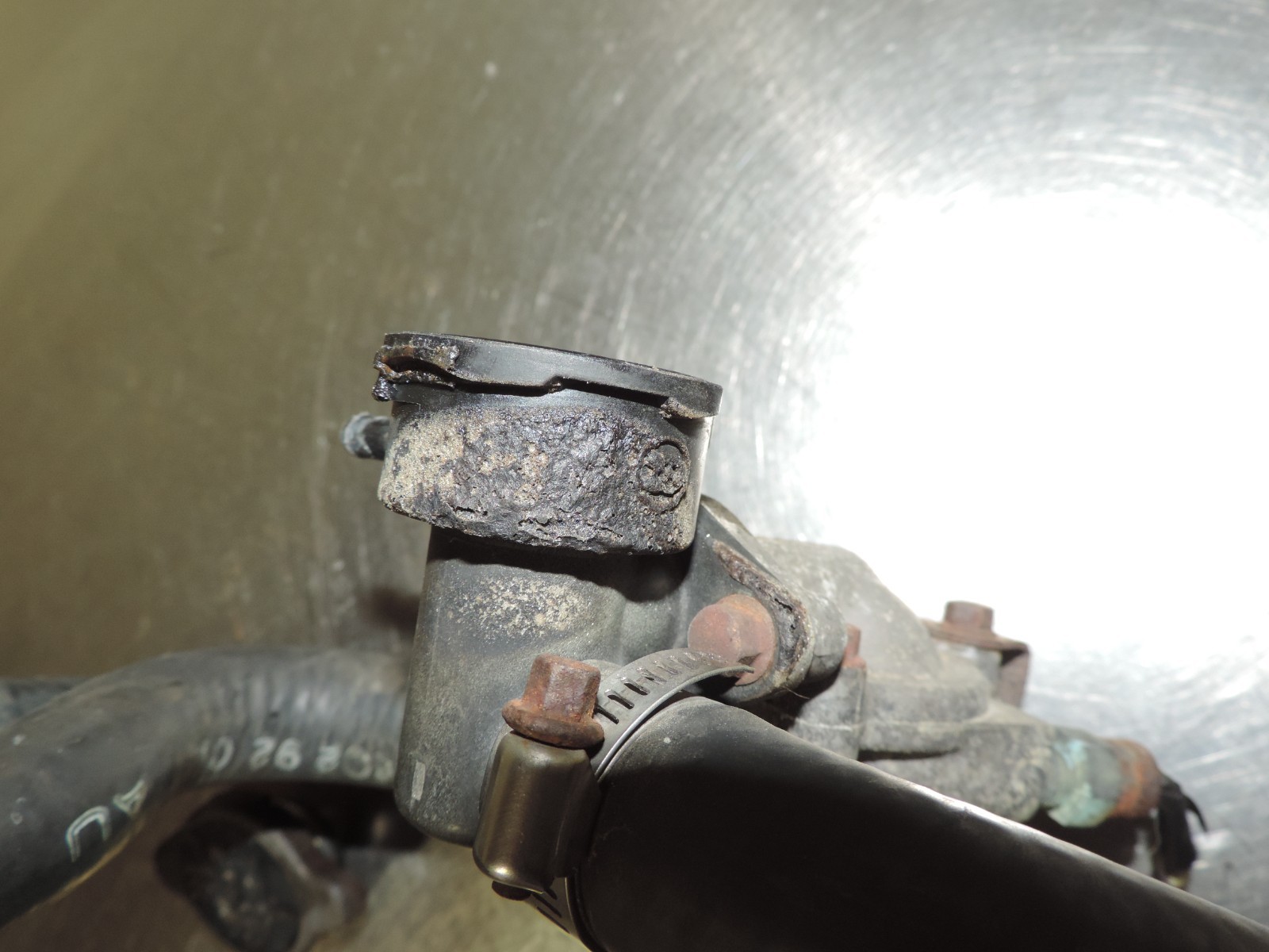 1988 Kawasaki Mule 1000 KAF450 Radiator Hoses Fill Neck Thermostat Housing