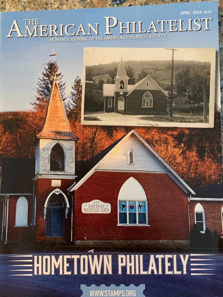 American Philatelist Magazine  2024,  April