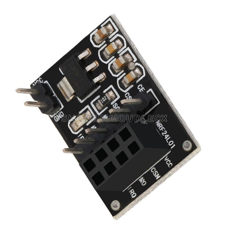 2/5/10PCS Socket Adapter Flat Board 8Pin NRF24L01+ Wireless Transceive​ Module