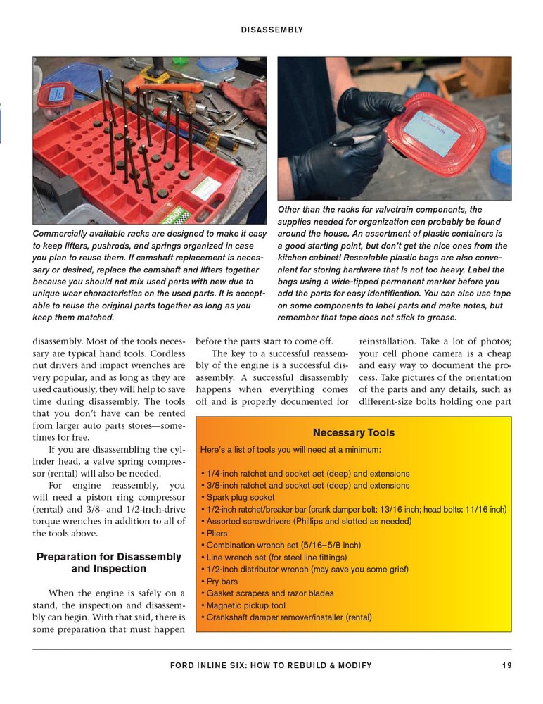 Ford Inline Six Engine Rebuild & Modification Guide for Mustangs & Falcons