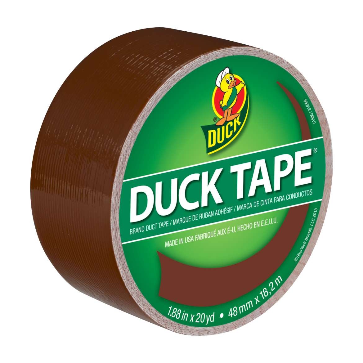 Duck Brand Solid Color Duct Tape: 1.88 in. x 60 ft. (Brown)