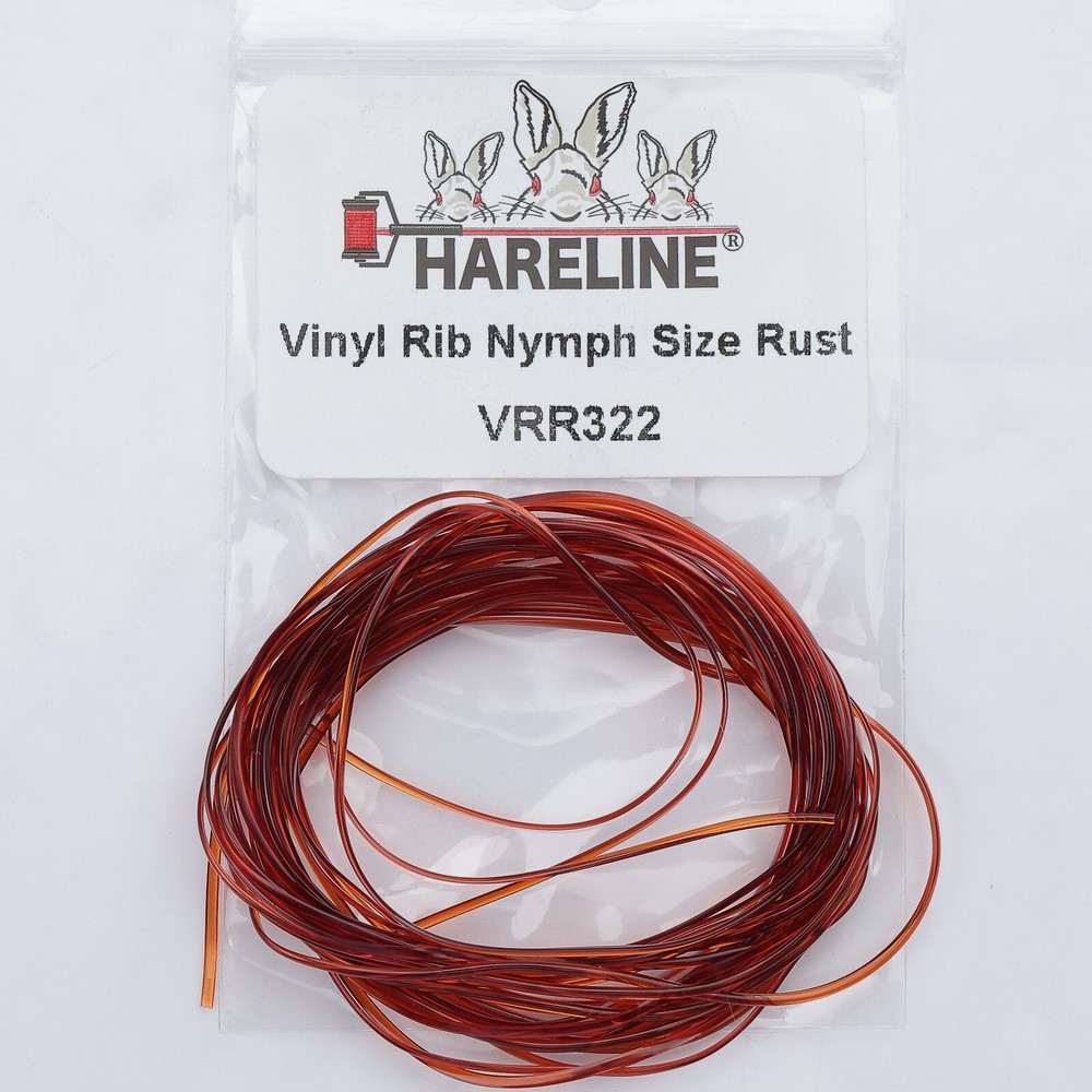 Hareline Vinyl Rib Nymph  - Rust