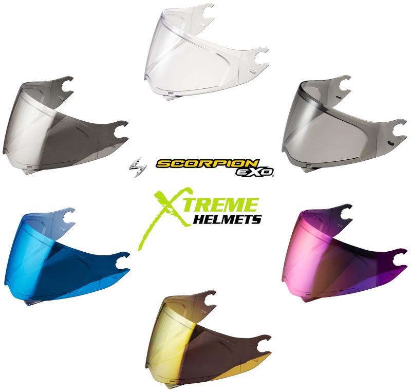 Scorpion EXO Covert FX Face Shield Anti-Fog Anti-Scratch UVA/B Protection