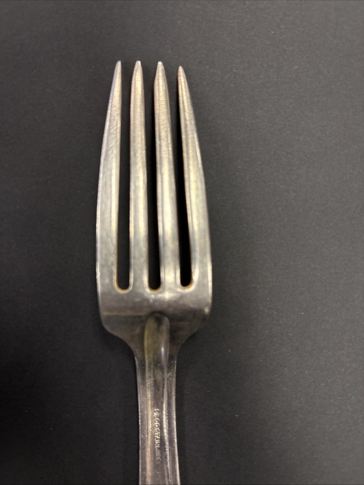 ORIGINAL WWII US ARMY MESS KIT FORK UTENSIL Silco Stainless