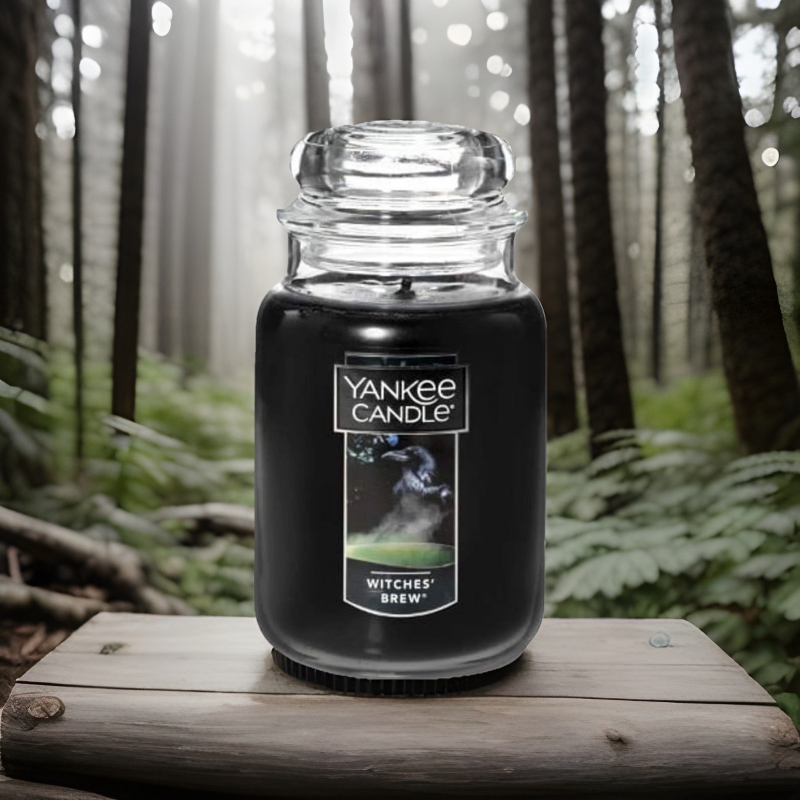 Yankee Candle Witches Brew 22 oz Halloween Large Jar Candle Hard To Find 🎃