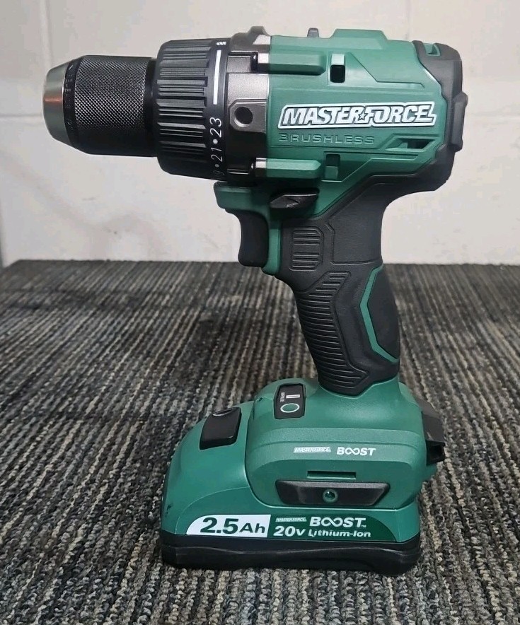 MasterForce Boost 20-Volt Brushless Cordless 4-Tool Combo Kit