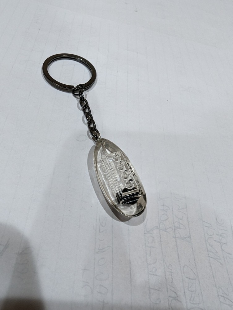 Titanic Keyring Ship Shape