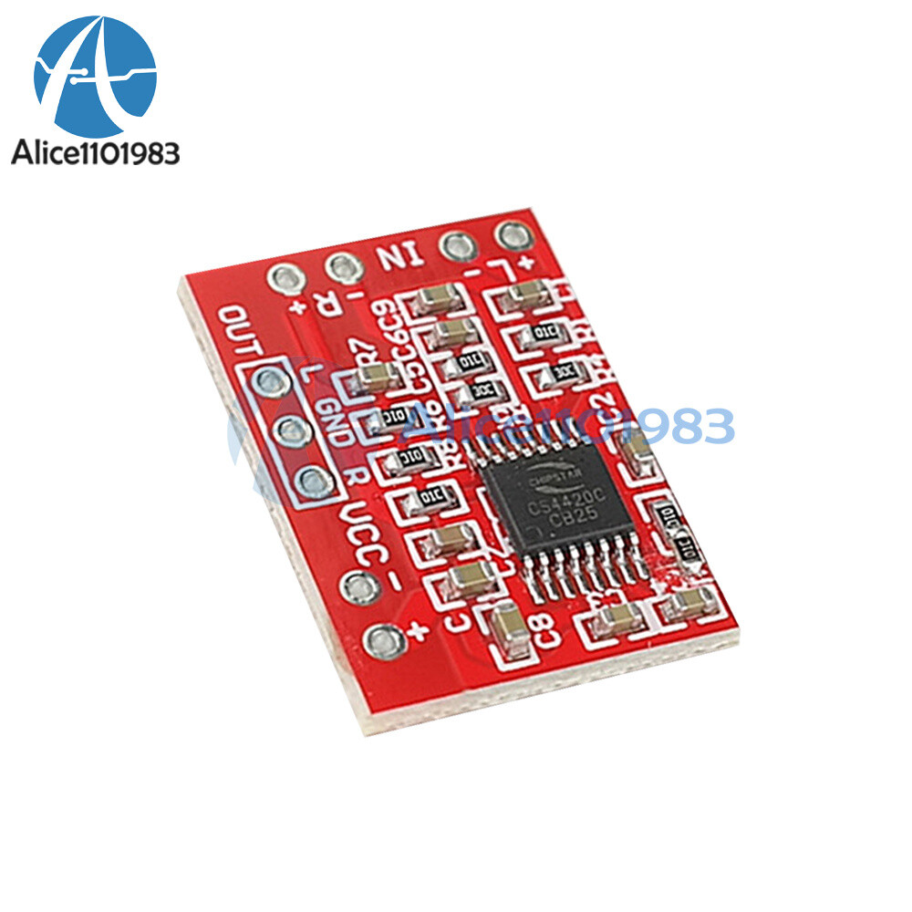 Stereo Headphone Amplifier Board Balanced Input Unbalanced Output Module CS4420