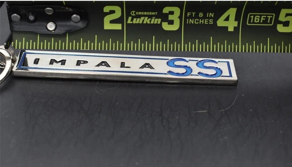 1964 Impala SS trunk emblem keychain- 56