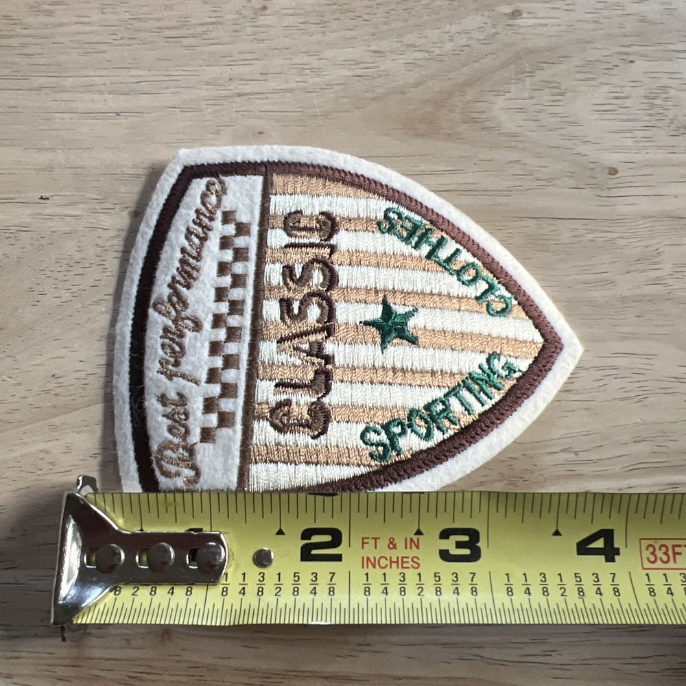 VTG BEST PERFORMANCE CLASSIC SPORTING CLOTHES PATCH NEW