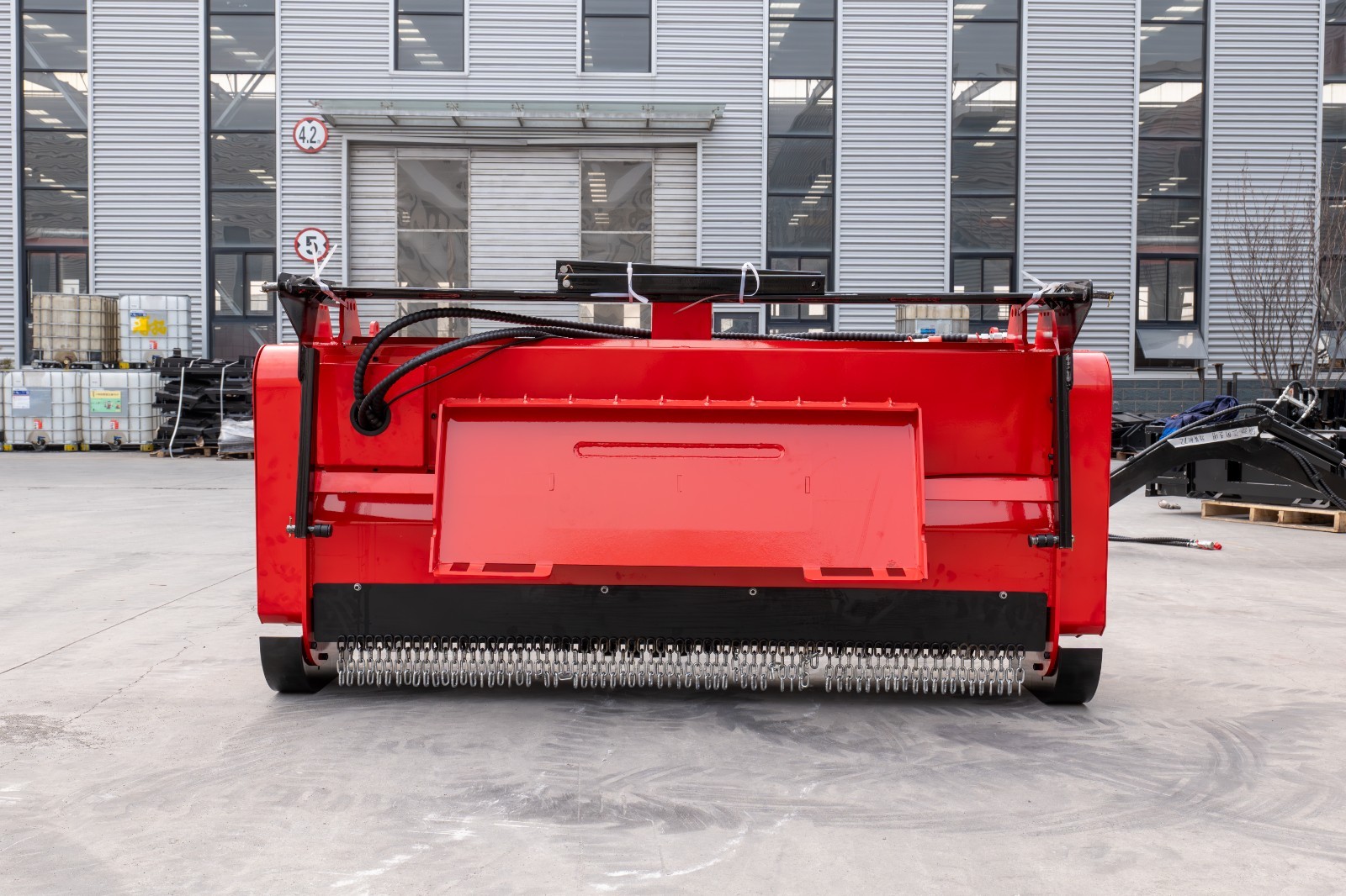 72" Drum Forestry Mulcher for Bobcat Skid Steer - Brush Cutter for Land Clearing