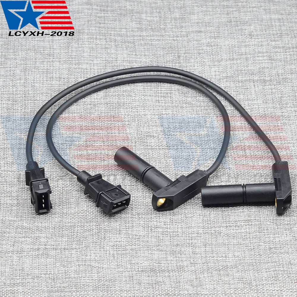 2Pcs Crankshaft Position Reference Mark Crank Speed Sensor For Porsche 924 944