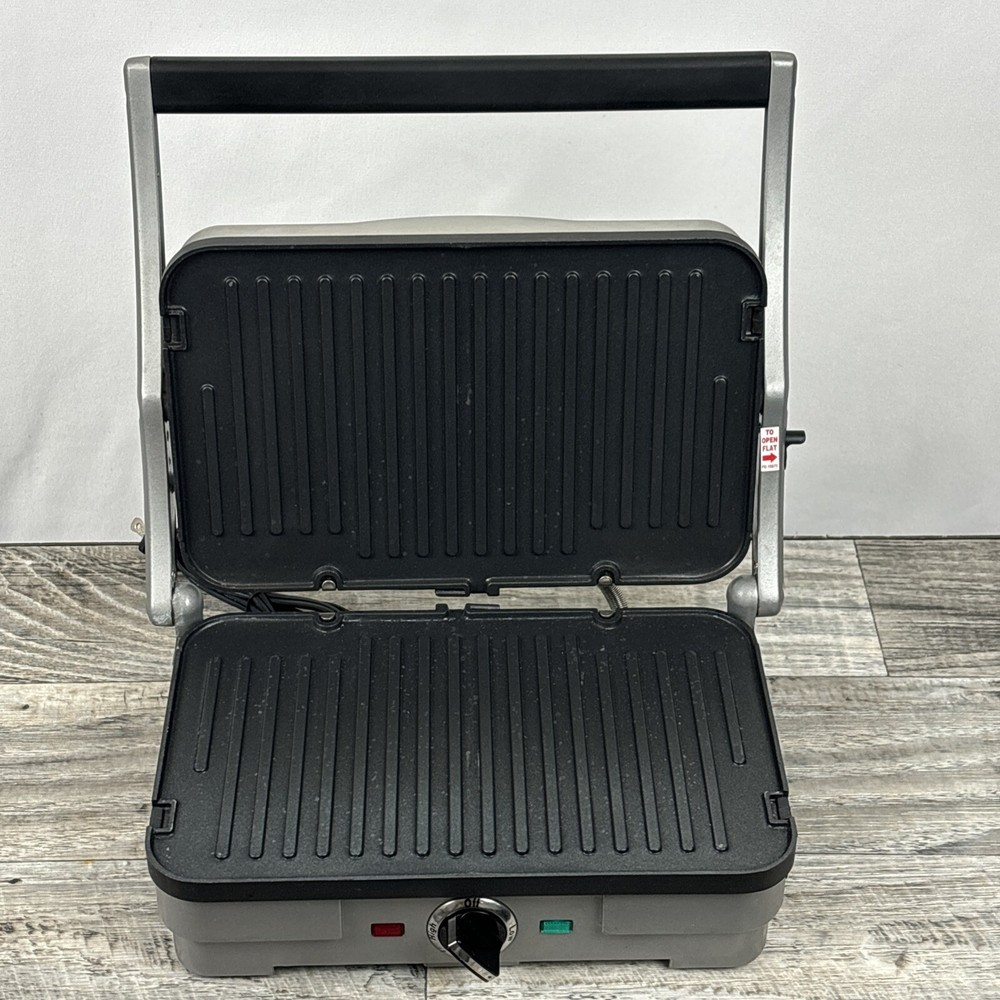 Cuisinart Griddler Compact Grill (Model GR-35) - Brushed Stainless Steel