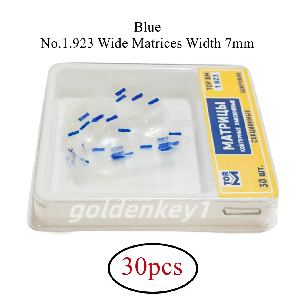 Dental Clear Matrix Transparent TOR VM Matrices Polyester Strip Width 5mm 7mm