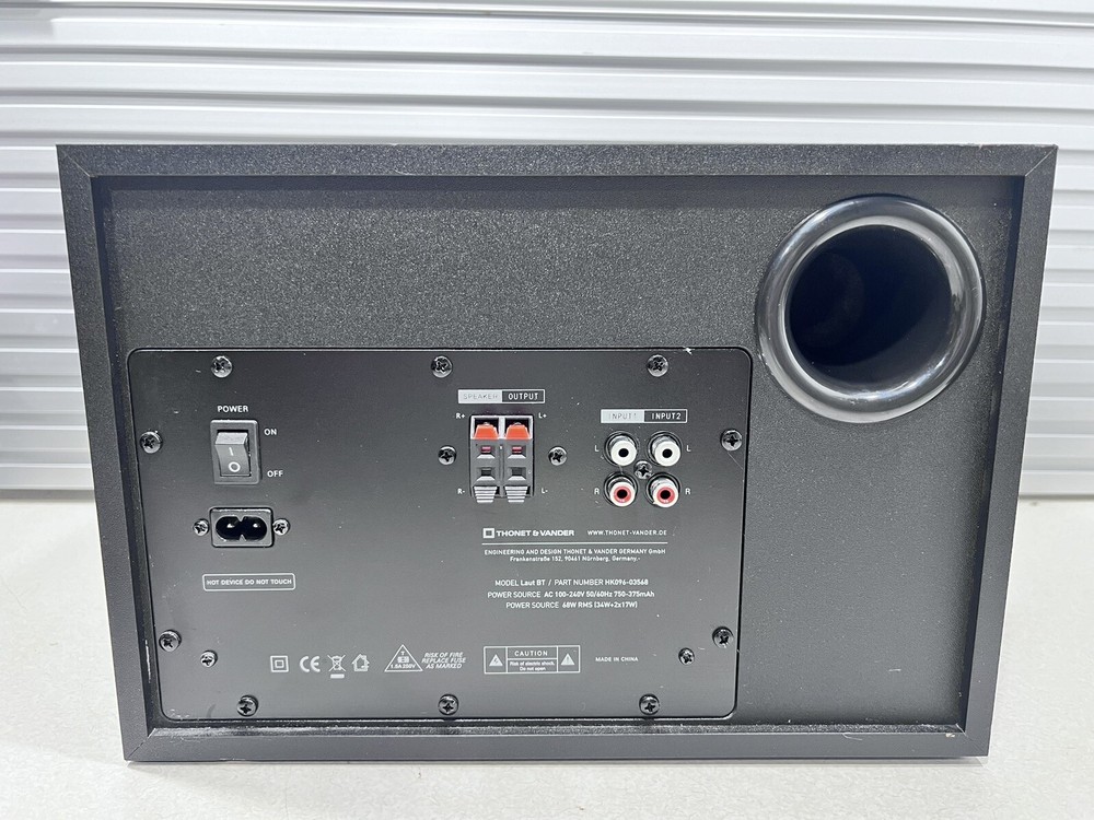 Thonet & Vander Laut BT Bluetooth Speaker Set- Working Great