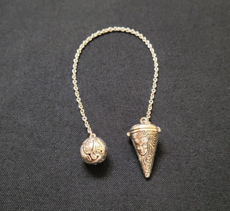 Robert Stone Sterling Silver Goddess Pendulum