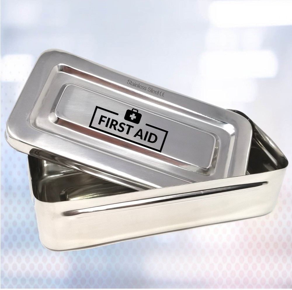 First Aid Box #16 Metal Horizontal No Shelf