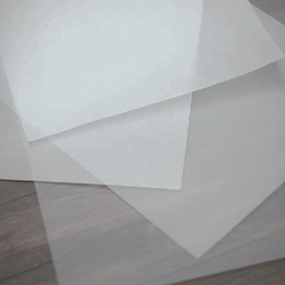 100Psc Tracing Paper Pad Sheets Quality Translucent Medium Surface 9 x 12 White
