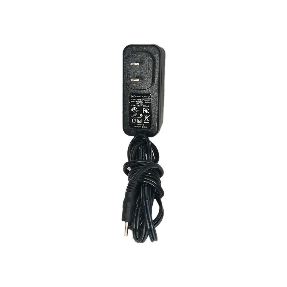 Switching Power Adapter RS18-SP0502000 5V .6A New