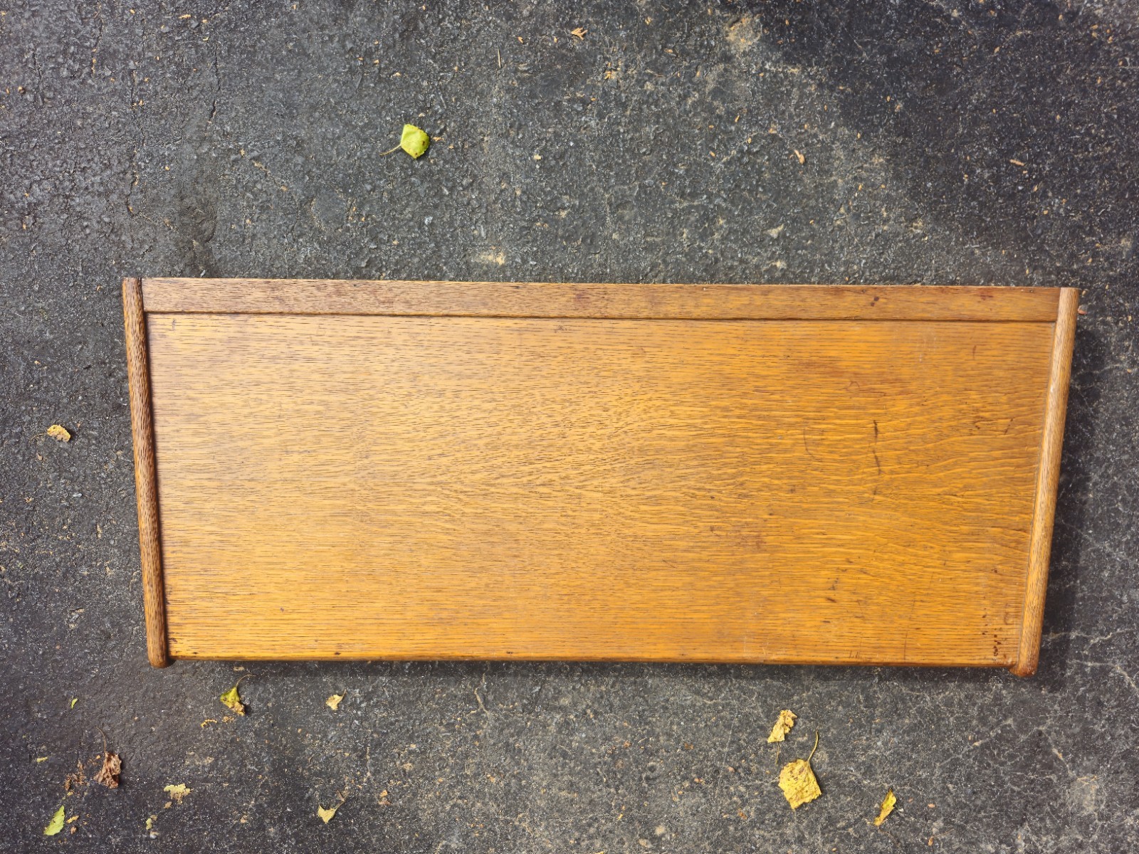 Rare Globe Wernicke 41.5 x 17 Ogee  Tiger Oak Stacking Office File Top