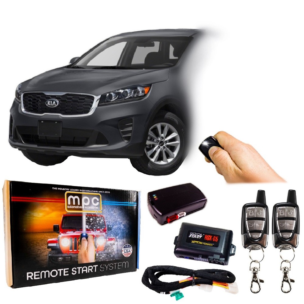 5-Button Extended Range Remote Start Kit For 2016-2020 Kia Sorento