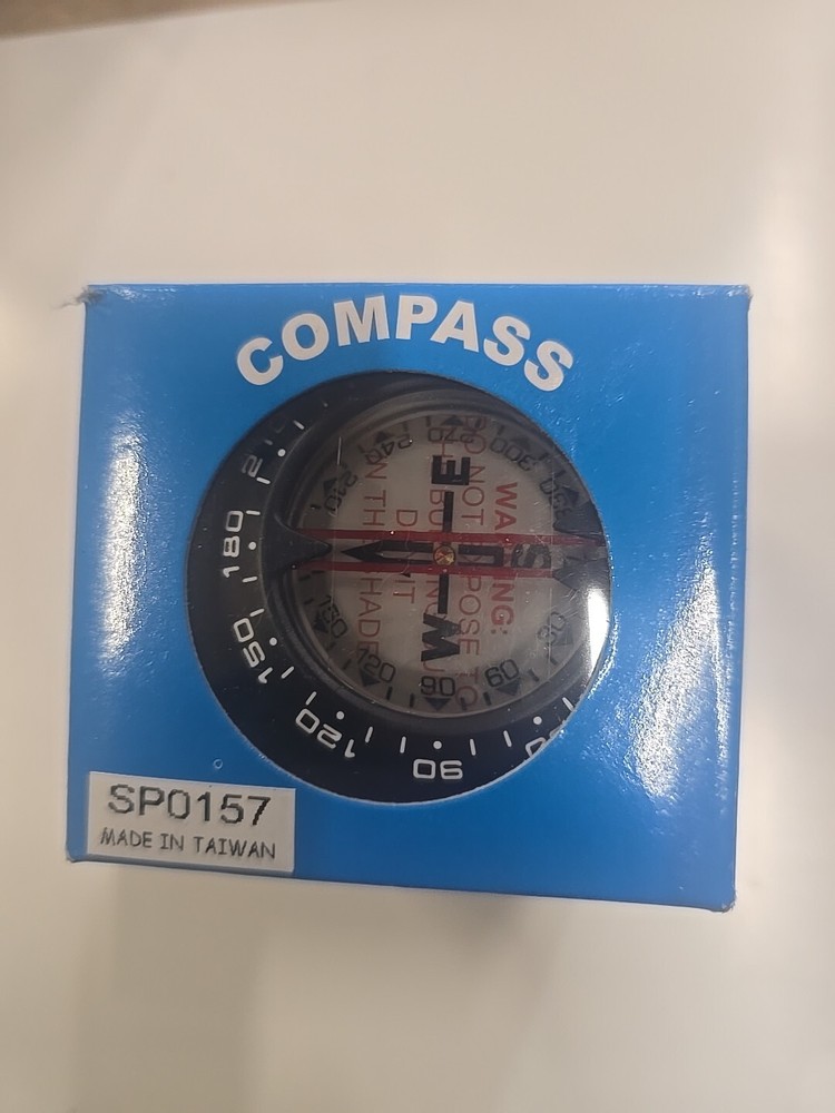 Scuba Wrist Or Hose Mount Compass