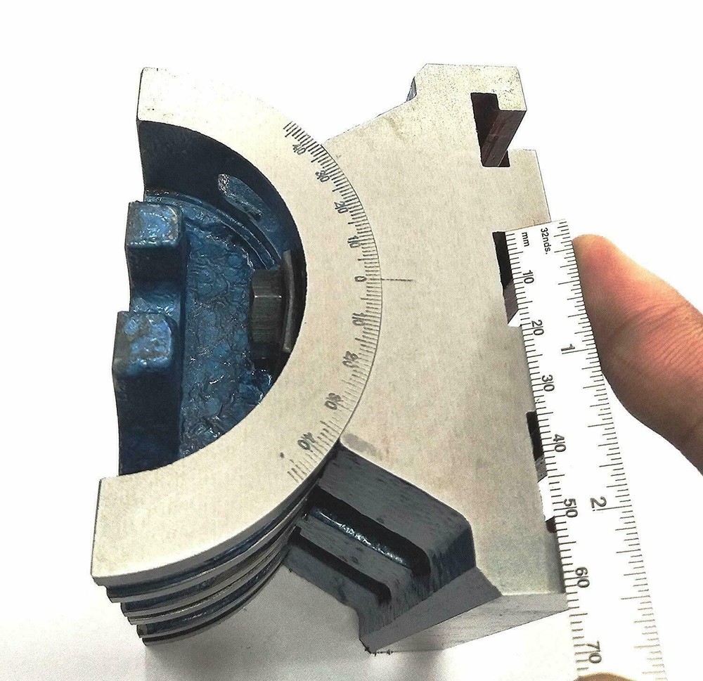 TILTING TABLE FOR MILLING MACHINE ENGINEERING MACHINE TOOLS 4" x 5"/100 x 125 mm
