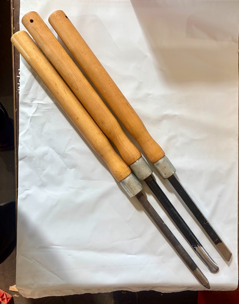 3 pc metal spinning tool set