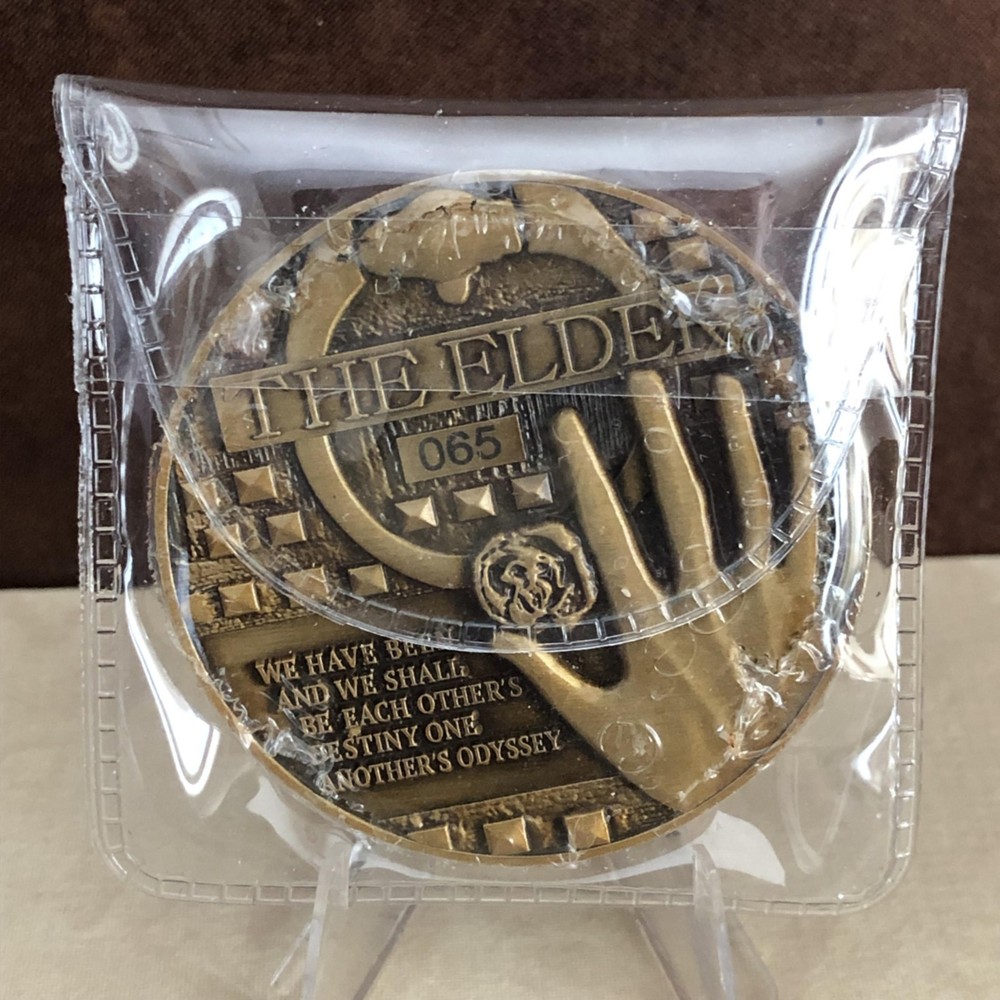 KISS - ERIC CARR Official Elder era Coin # 65 New in Coin Case !!