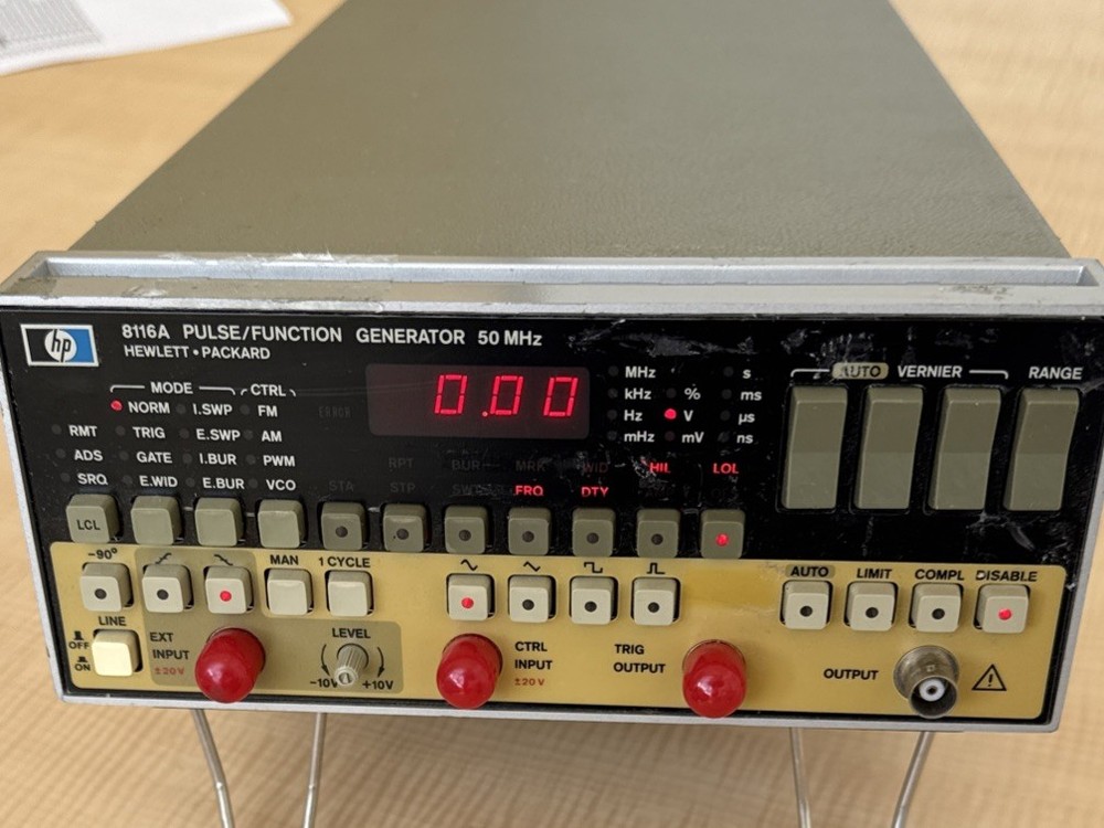 Keysight 8116A Pulse/Function Generator 50 MHz