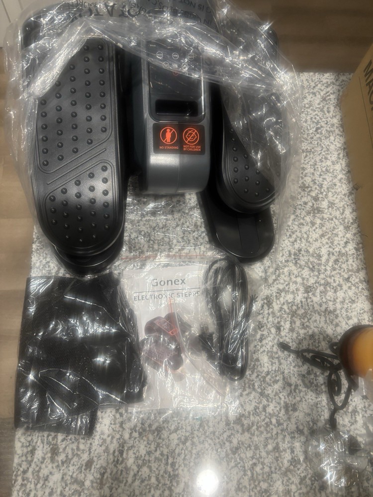 Gonex Electric Elliptical Machine with Remote Control & Accessories
