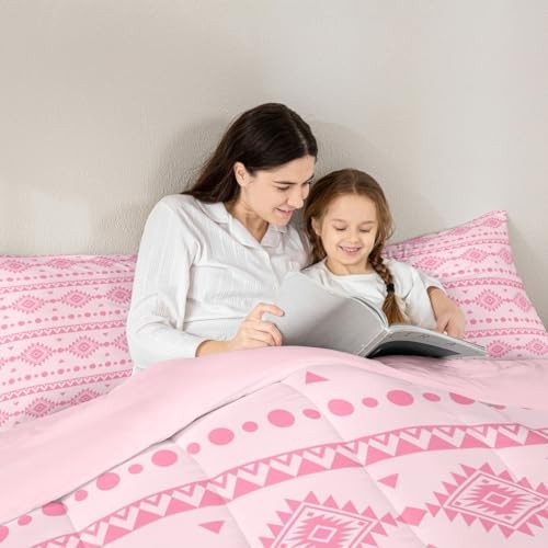 Size Bohemian Aztec Bedding Set, Western Decor Comforter Set Queen Multi 38