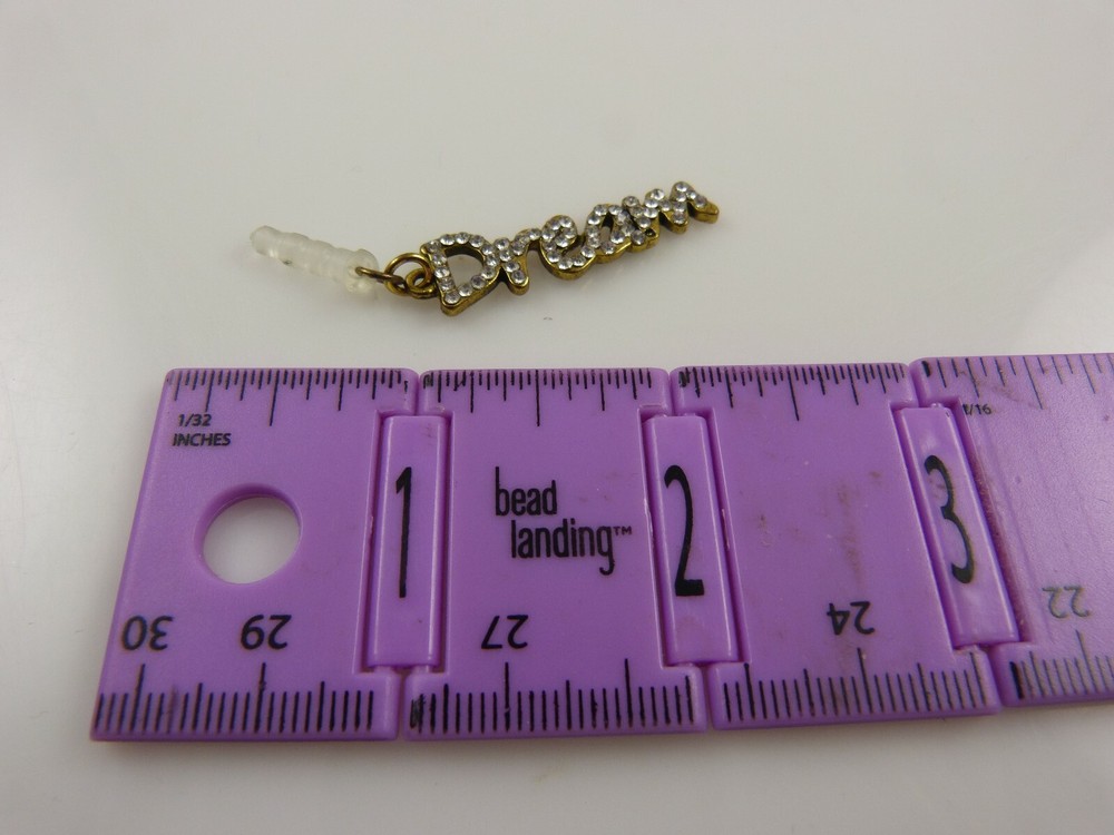 dream cell phone or Ipad charm ear cap dust plug