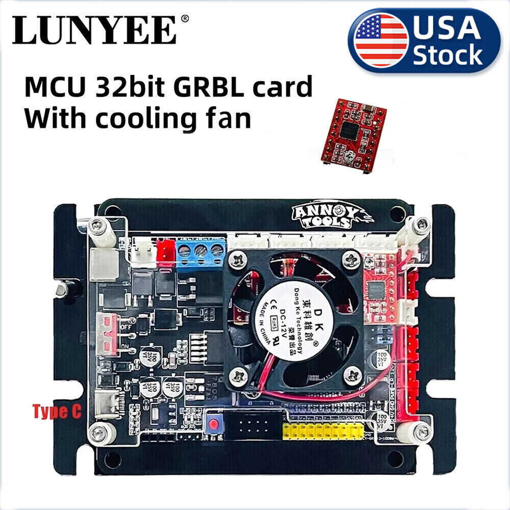 3Axis 32-bit GRBL Controller Board Stepper Moto for CNC Router Engraving Machine