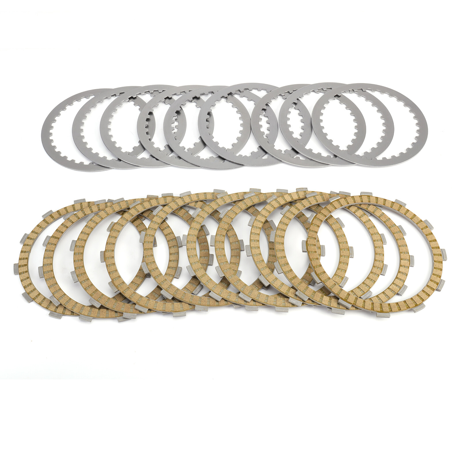 Twin Cam Clutch Friction Plates for 99-17 Road Glide Softail Dyna Super Glide