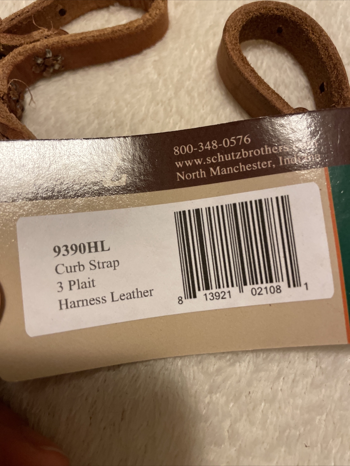 Schutz Brothers curb strap