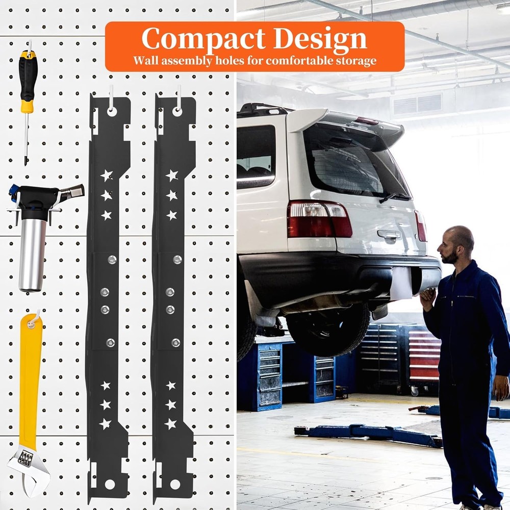 Toe Alignment Tool Plates 2Pcs, Wheel Toe Alignment Tool Plate with 2Pcs Tape...