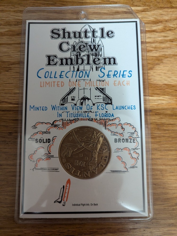 Shuttle Crew Emblem Collection Series Sts-117