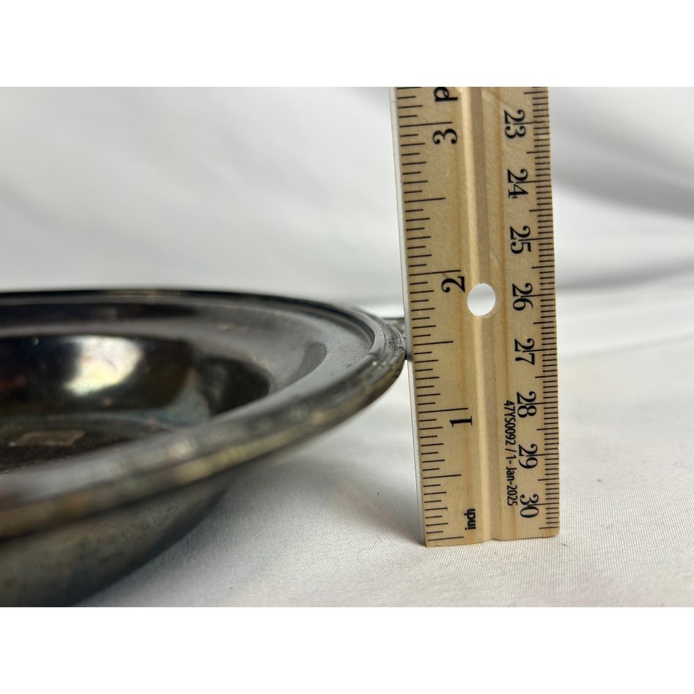 Vintage Albert Pick Silverplate Belmont Chicago Handled Serving Bowl