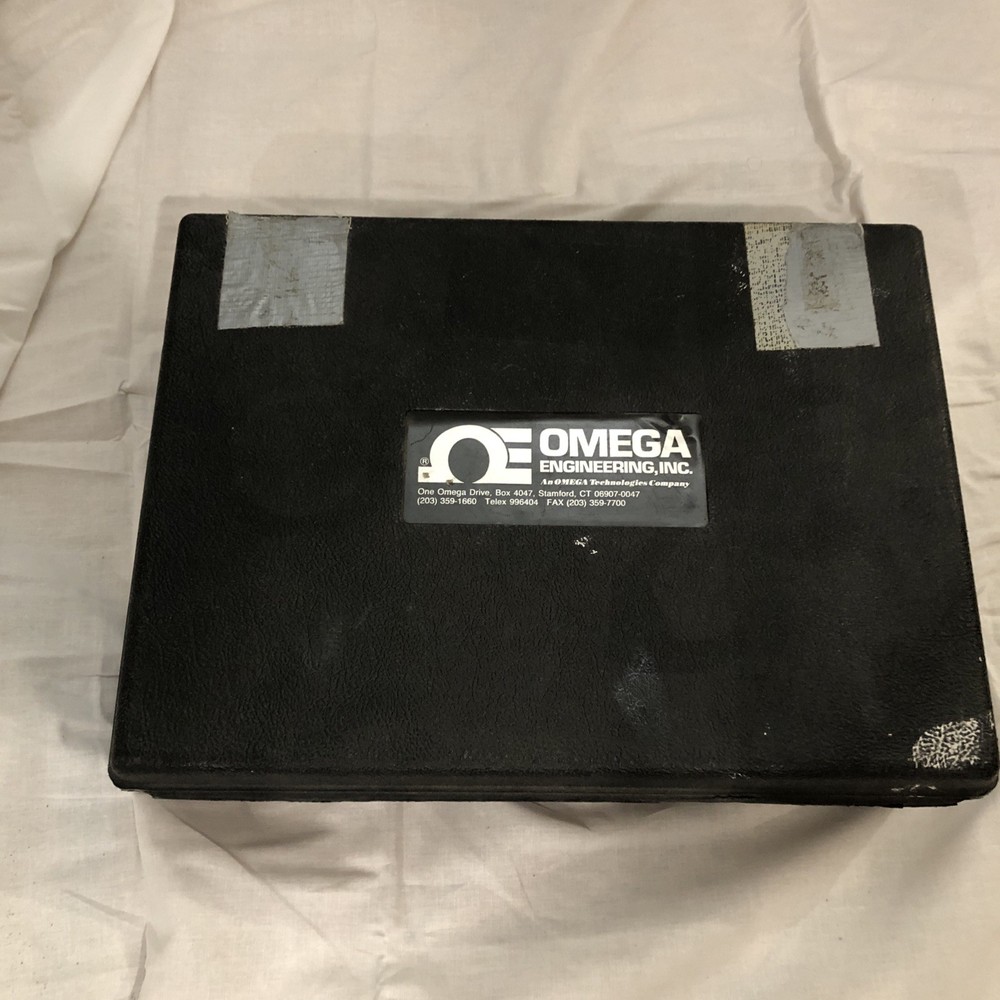 Omega HH-30 Digital Anemometer kit - Working