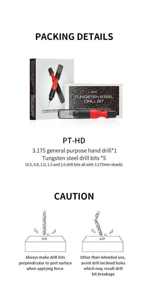 DSPIAE: Flat Core Drilling & Chamfering [Option Kit 2] Photo Etch Chip Removal