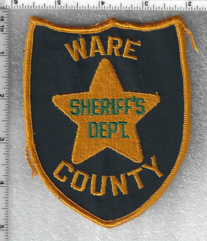 Ware County Sheriff's Dept. (Georgia) Shoulder Patch