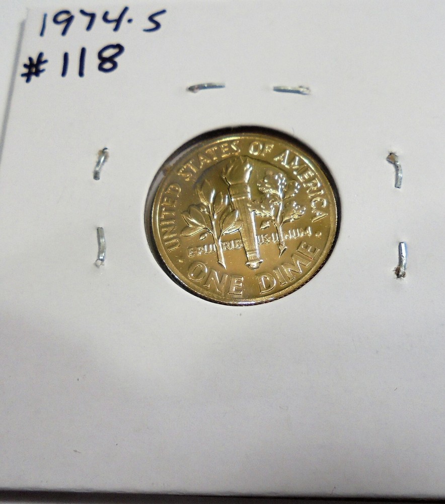Nice 1974 s Proof Roosevelt Dime # 118 From A Proof Set