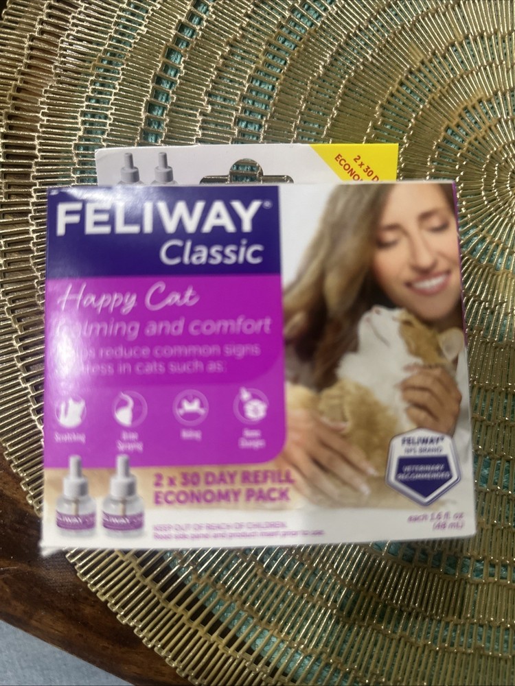 Feliway Classic Diffuser Refill 48 Ml Cat Constant Calming 2 Refills