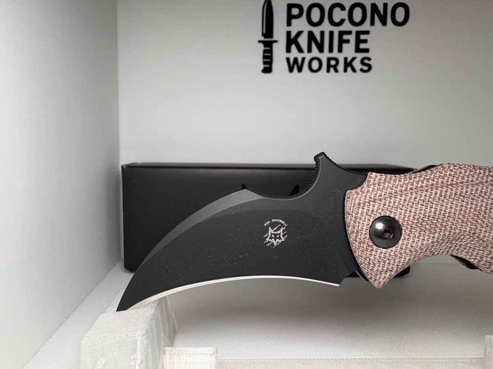 Fox Bastinelli BlackBird Karambit FOX591MN