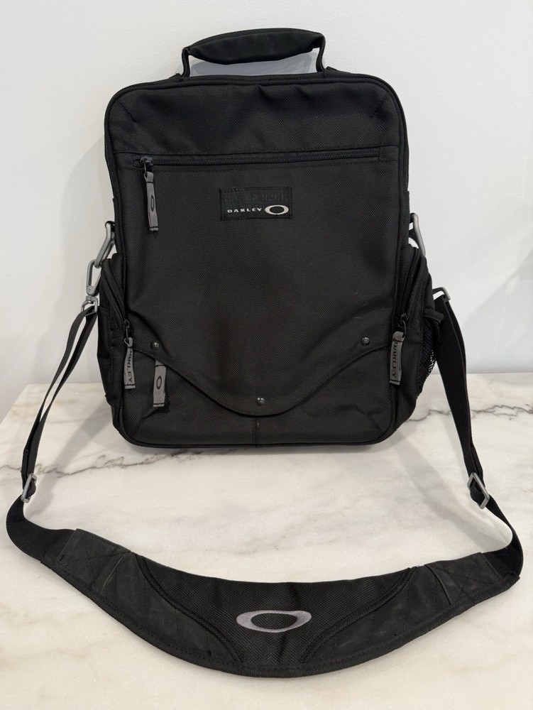 Vintage Oakley Software Bag Black Tactical Utility Messenger