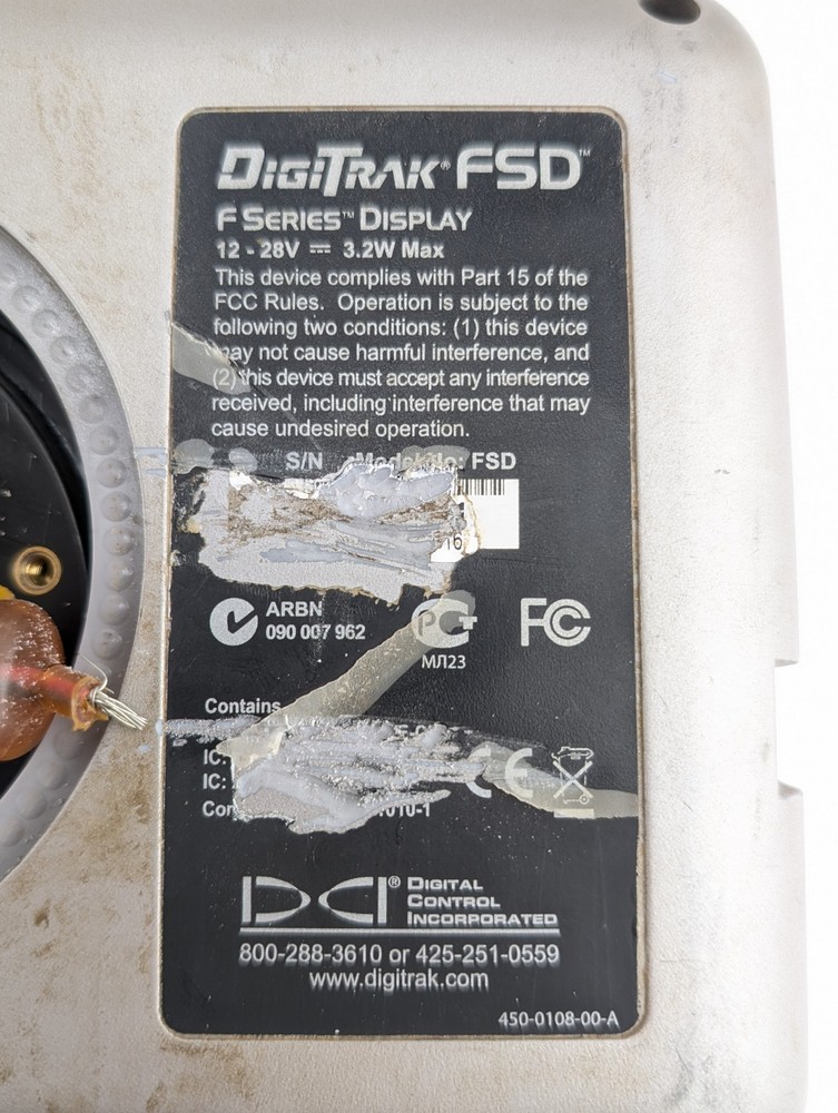 Digitrak F5 Locator with FSD Display for Directional Drilling *UNTESTED*