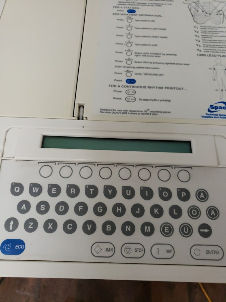 Burdick Eclipse LE Multi Channel Medical ECG EKG Machine JEC1