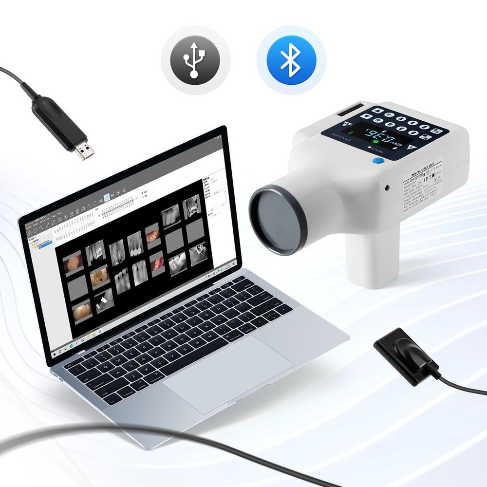 Dental X Portable Ray Digital Machine no Shield+ Sensor Size 1.0 Touch Screen