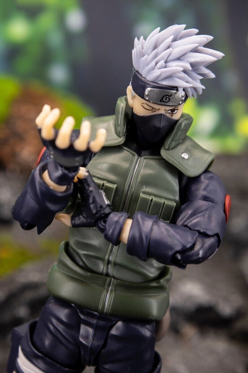NEW SHF Ninja Figure Hatake Kakashi 6" Action Figure WITH BOX SET